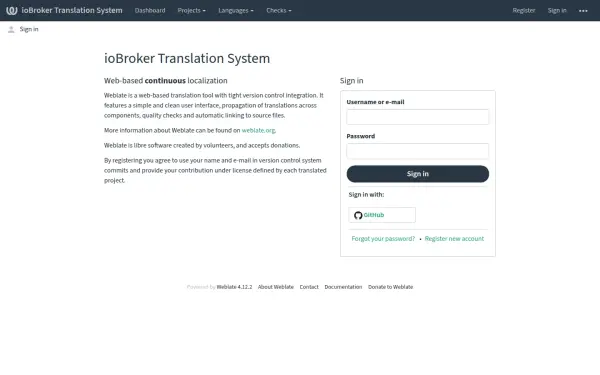weblate.iobroker.net