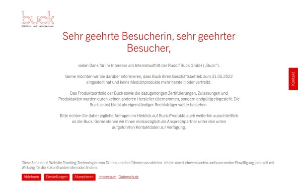 www.buck-medizintechnik.de