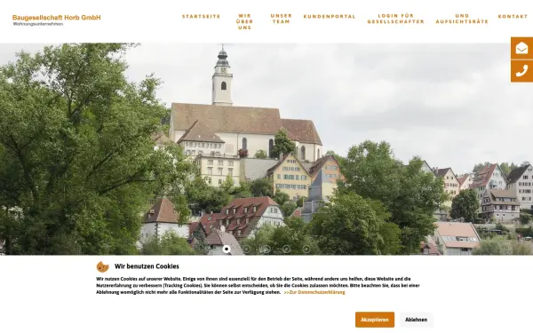baugesellschaft-horb.de
