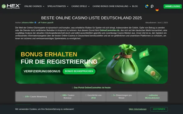 onlinecasinohex.de