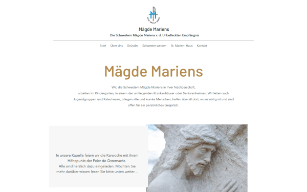 www.maegde-mariens.de