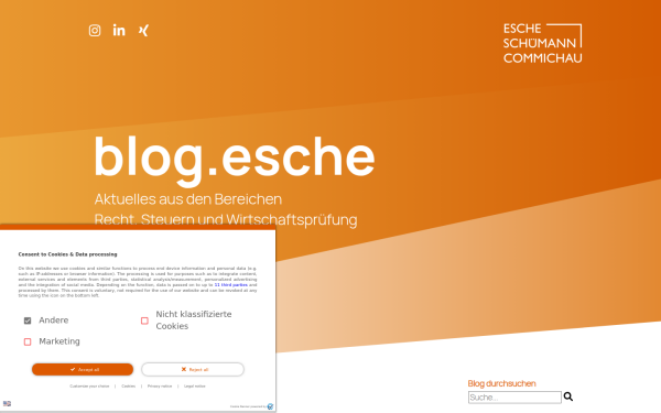 blog.esche.de