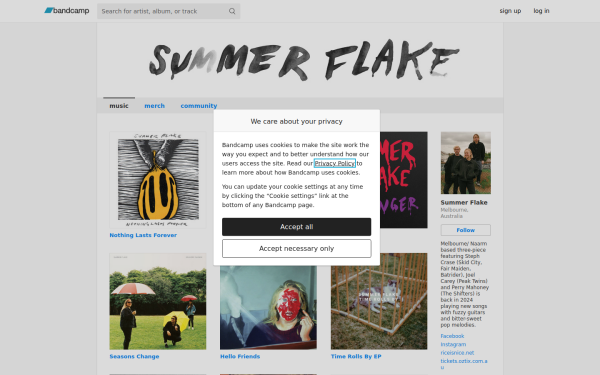 summerflake.bandcamp.com