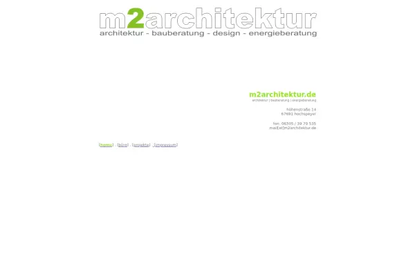m2architektur.de