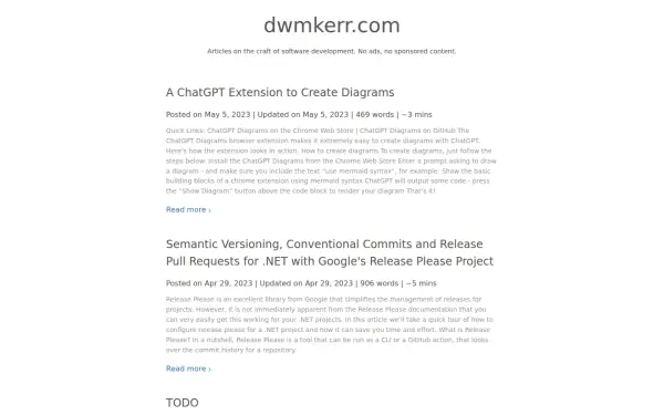 dwmkerr.com