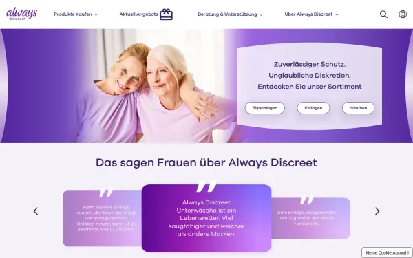www.alwaysdiscreet.de