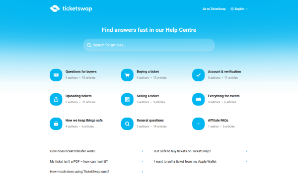help.ticketswap.com