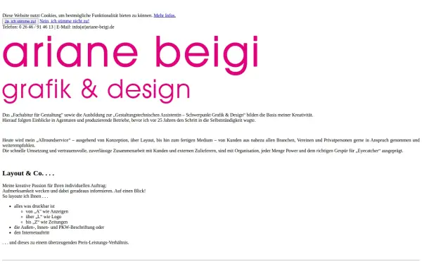 ariane-beigi.de