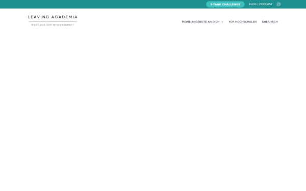 leavingacademia.de