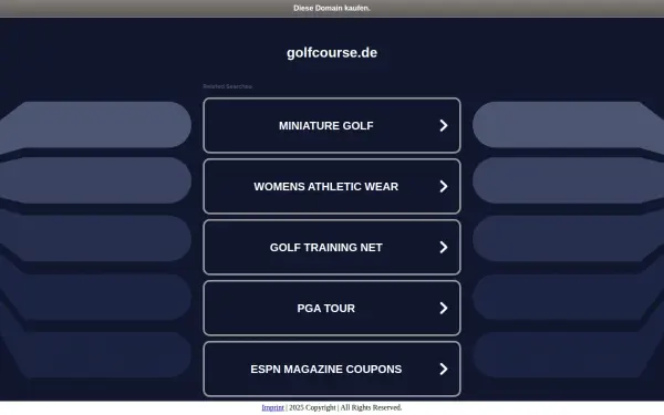 golfcourse.de
