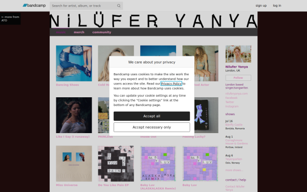 niluferyanya.bandcamp.com