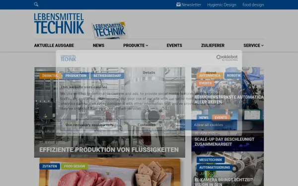 www.lebensmitteltechnik-online.de