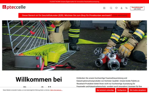 ptec-feuerwehrbedarf.de