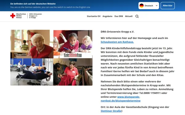 www.drk-kropp.de