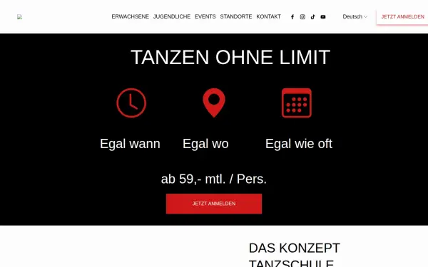 tanzschulefrieling.de