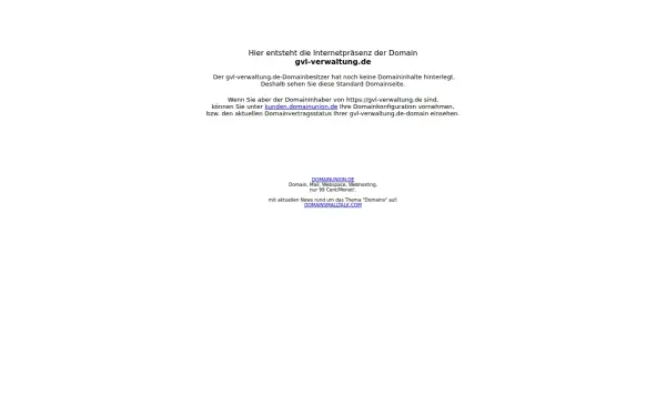 www.gvl-verwaltung.de