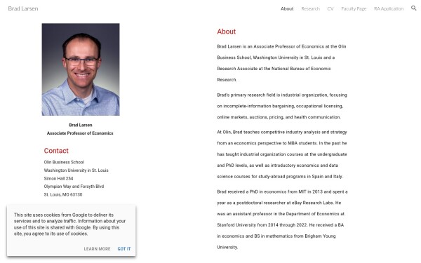 www.bradjlarsen.com