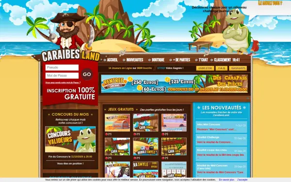 www.caraibesland.com