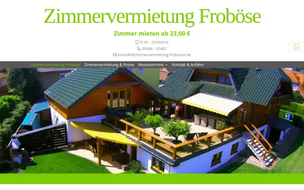 www.zimmervermietung-froboese.de