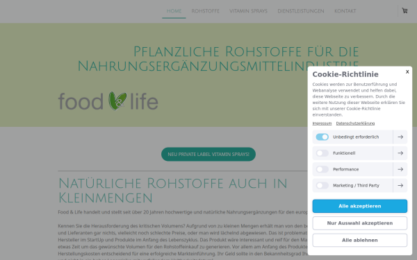 www.foodandlife.de