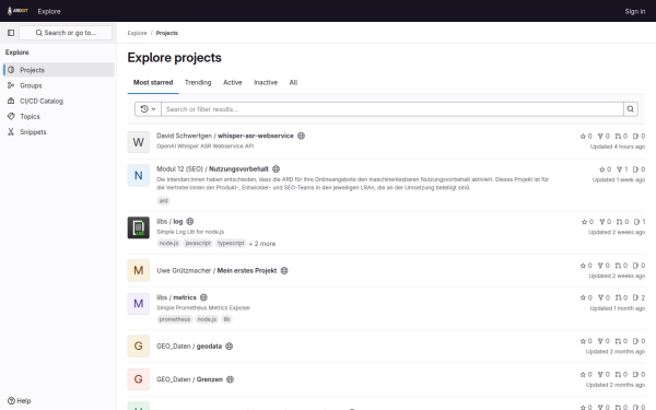 gitlab.ard.de