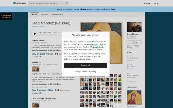 gregmendez.bandcamp.com