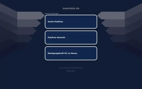 maentele.de
