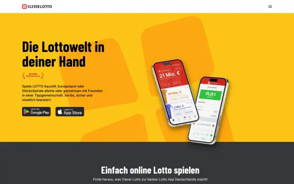 www.cleverlotto.de