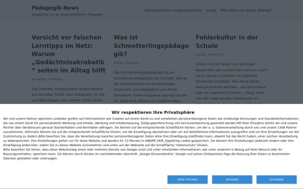paedagogik-news.stangl.eu