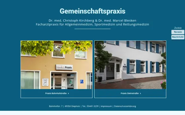 arzt-diepholz.de