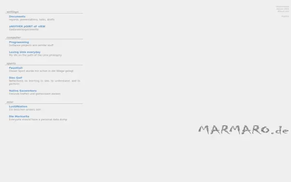 marmaro.de
