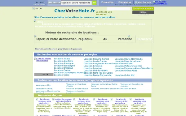 www.chezvotrehote.fr