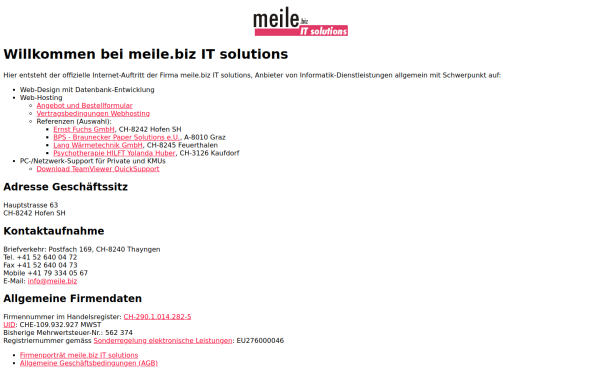 meile.biz