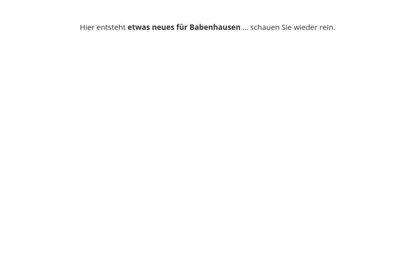 mein-babenhausen.de