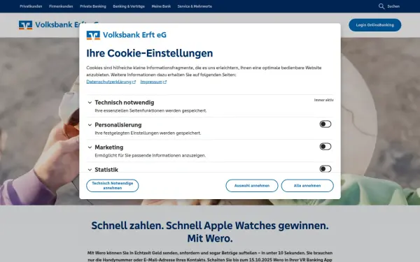 www.volksbank-erft.de