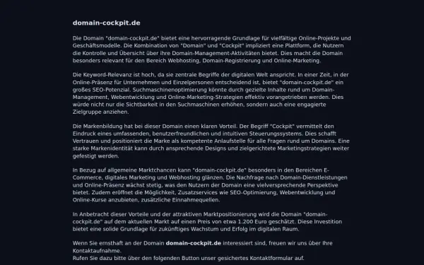 domain-cockpit.de
