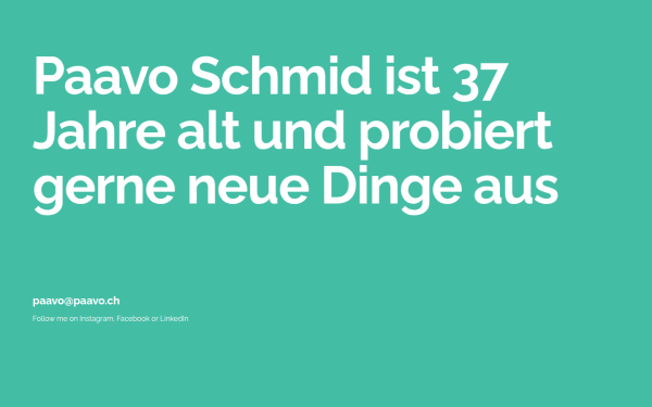 paavo.ch