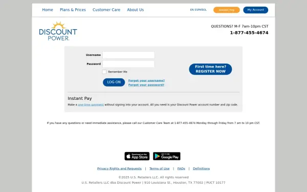 my.discountpowertx.com