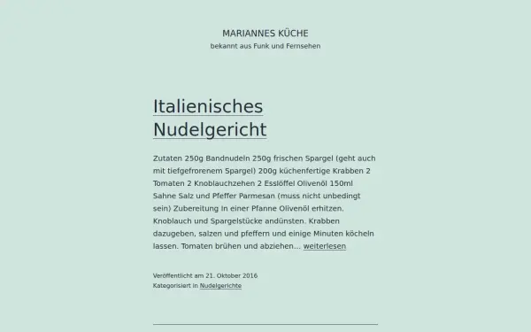 mariannes-kueche.de