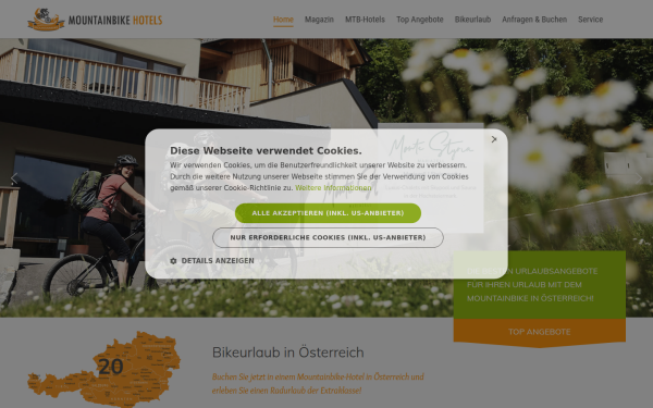 www.mountainbike-hotels.at