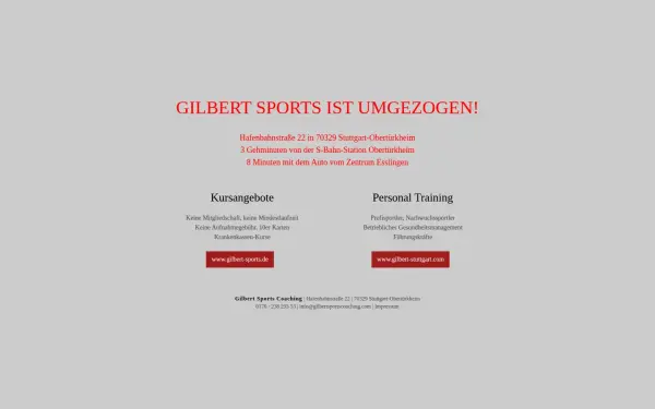 www.gilbertsportscoaching.com