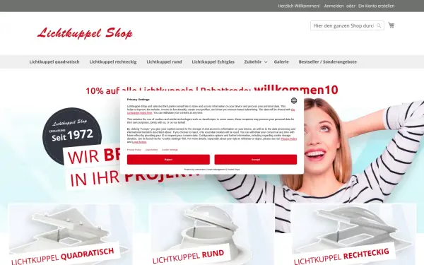 www.lichtkuppel-shop.de