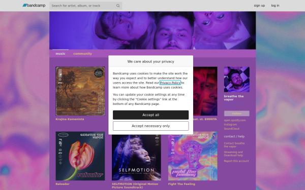 breathethevapor.bandcamp.com