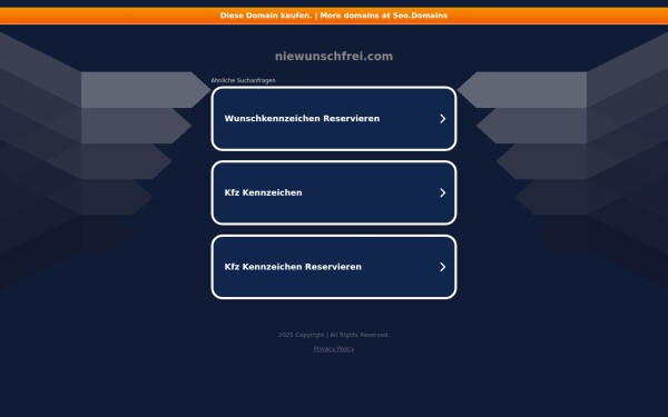 niewunschfrei.com
