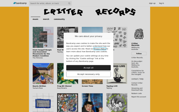 critterrecords.bandcamp.com