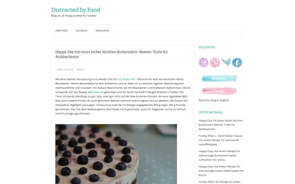 www.distractedbyfood.de