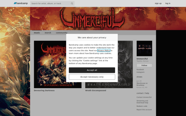 unmerciful.bandcamp.com