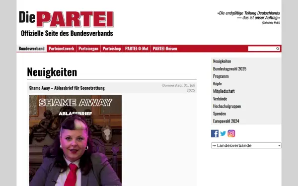 www.die-partei.de