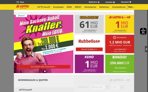 www.lottosachsenanhalt.de