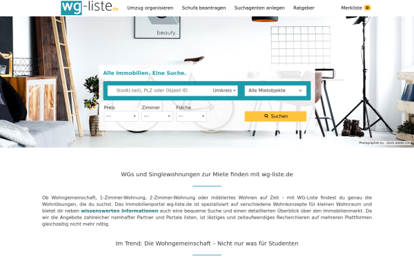 www.wg-liste.de
